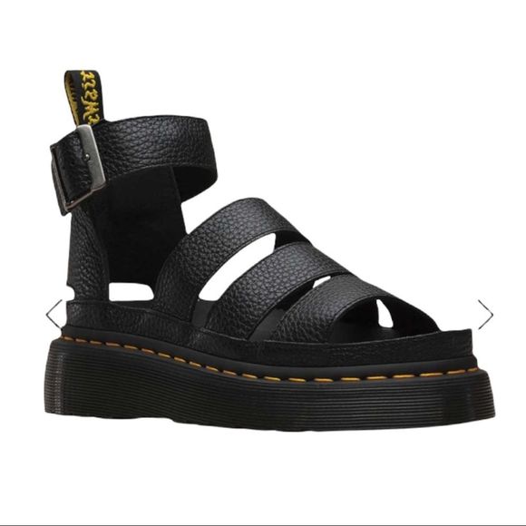 Dr. Martens Shoes - NEW in Box Dr. Martens Women's Clarissa II Quad Gladiator Black Sandals 11